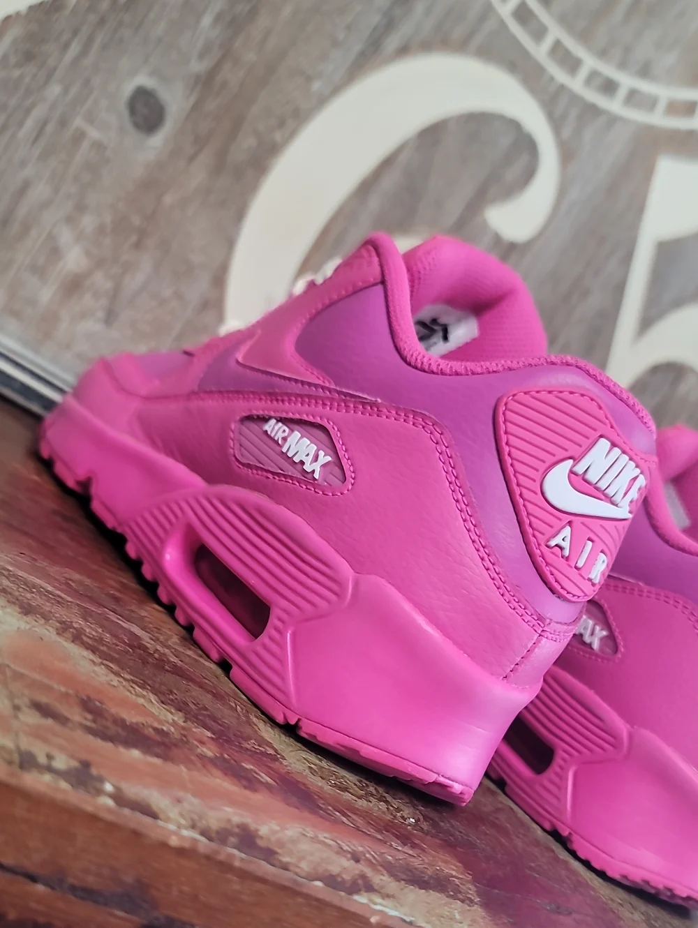 🔥 Nike Air Max 90 'Laser Fuchsia' Wmns 6.5 (Good/like New) Fast Shipping